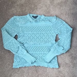 Francesca’s Blue Sweater